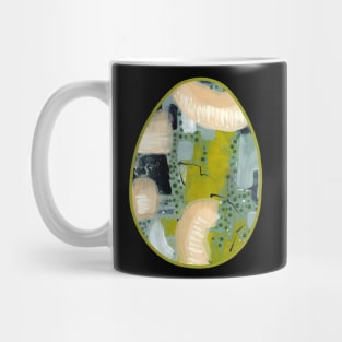 Art Acrylic artwork abstract Easter Egg Mug